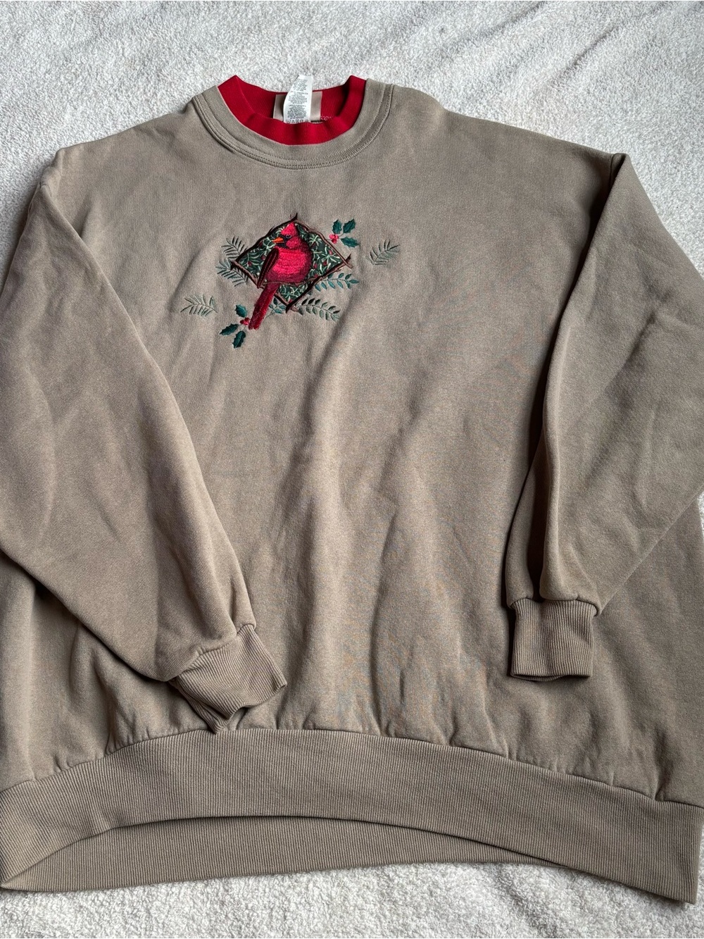 Vintage cardinal womens crewneck from top stitch size 3XL